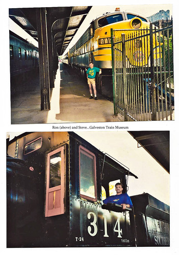 Ron & Steve..Galveston Train Museum