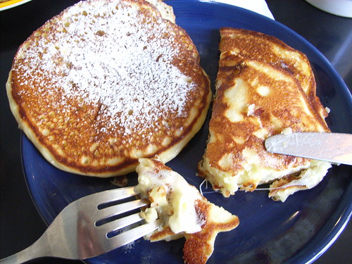 Cream Cheese’n Mozzarella Pancake !!!