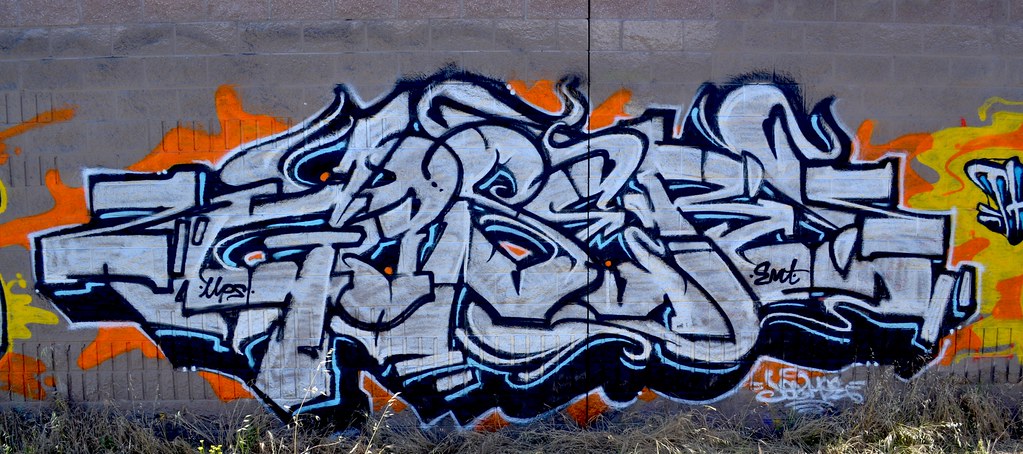 GOSER, Graffiti, the yard, Oakland