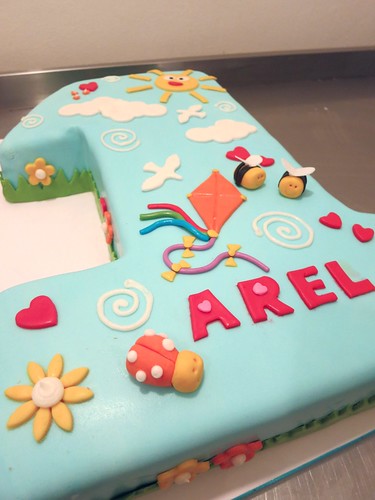 1 Birthday Cake by CAKE Amsterdam - Cakes by ZOBOT