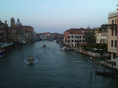 View of Grand Canal from Ponte degli Scalzi