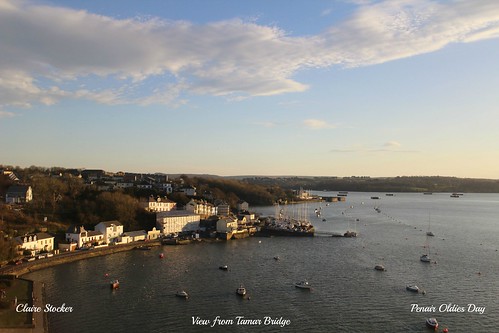 View from Tamar Bridge by www.stockerimages.blogspot.co.uk