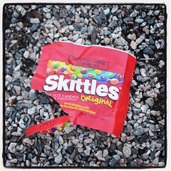 Skittles at the #trayvon protest in #baltimore
