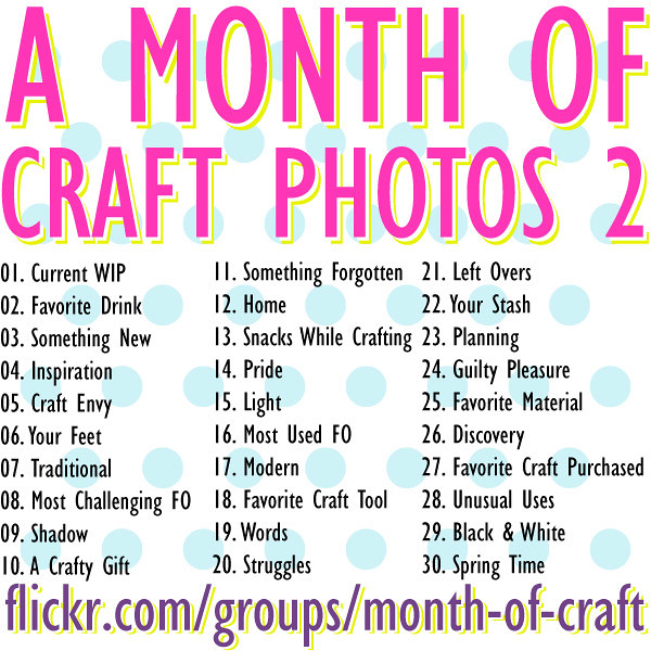 Month of Craft Photos 2