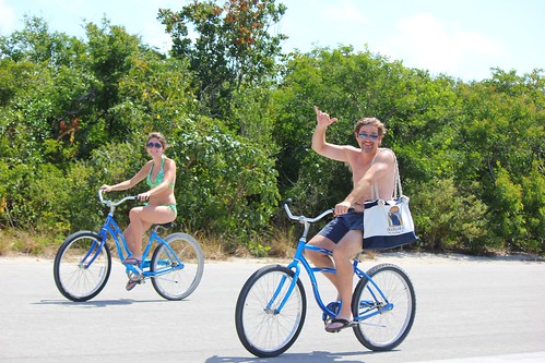 Bike path at Castaway Cay