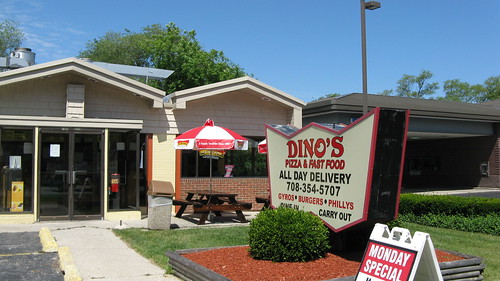 Dino's Pizza & Fast Food.  La Grange Illinois .June 2012.. by Eddie from Chicago