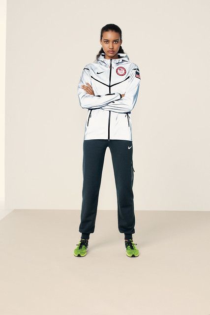 Nike US medal stand footwear and apparel