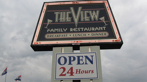 The View Family Restaurant on South Harlem Avenue / Illinois Rt # 43.  Bridgeview Illinois.  Saturday, May 12th, 2012. by Eddie from Chicago