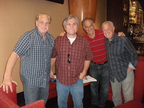 Al Bernstein, me (Randy De La O), Steve Farhood and ? (can't remember his name)
