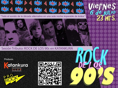 Fiesta Rock de los 90s - Katankura Ovalle by Oscar Hauyon
