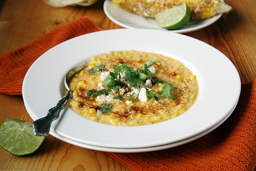 mexican grilled corn chowder.