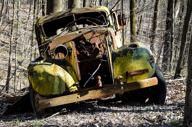 Abandoned Vehicles in the Valley