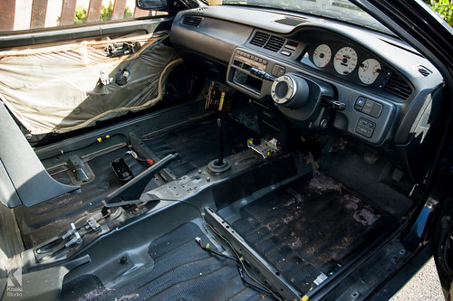 Honda Civic Interior Stripped
