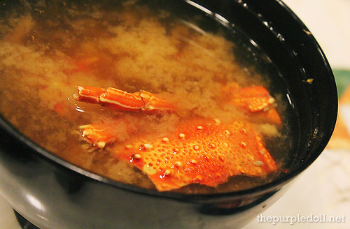 Lobster Miso Soup
