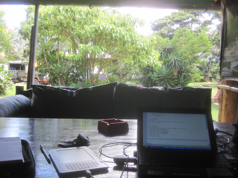 View from Desk Kenya