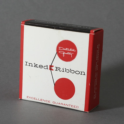Inked Ribbon Packaging circa 1960's