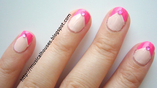 Spring/Summer Pink Nail Art: Neon and Neutrals Colourblocking! - of Faces  and Fingers