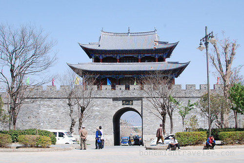 west gate in Dali Yunnan China