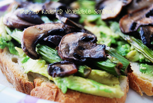 Roasted Toasted Vegetable Sandwich-002