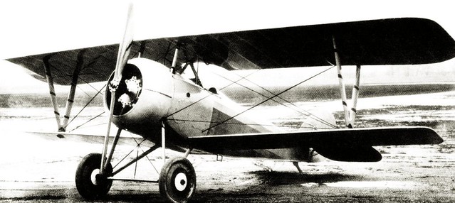Nieuport 27 unarmed trainer