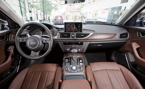 2012 Audi A6 Nougat Brown Interior -2 by Raptor Alpha