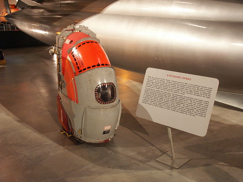 B-58 escape capsule (USAF Museum)