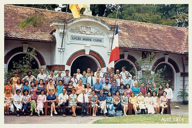 Saigon 1974 - Trường Marie Curie, đường Công Lý