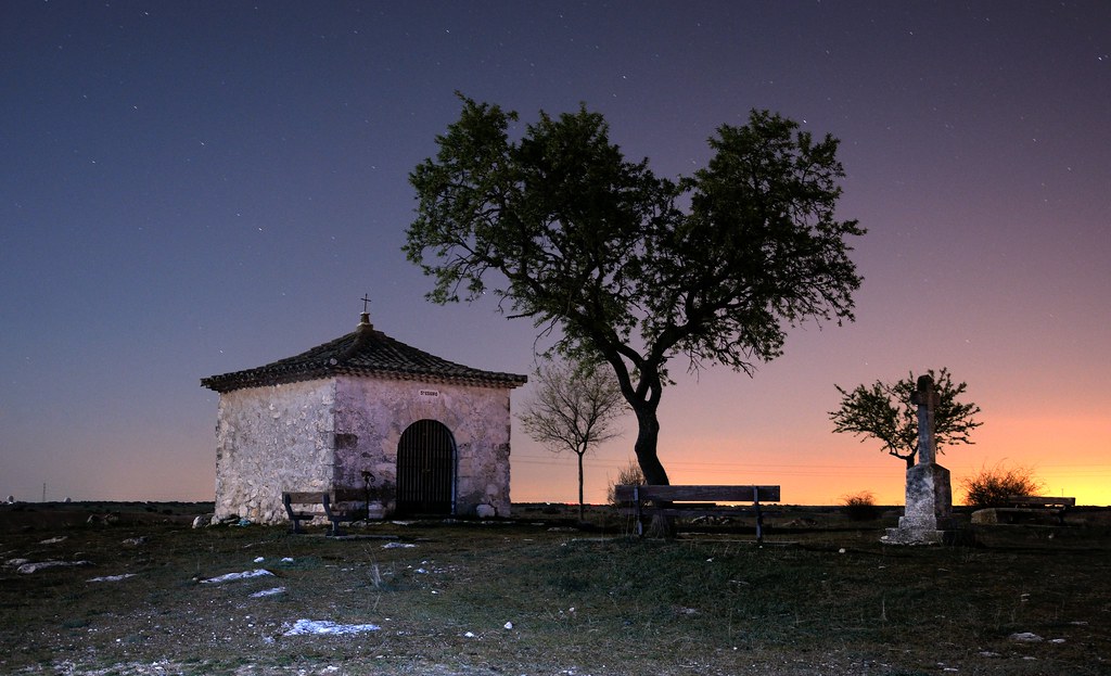 Ermita de Horche "#foto nocturna"