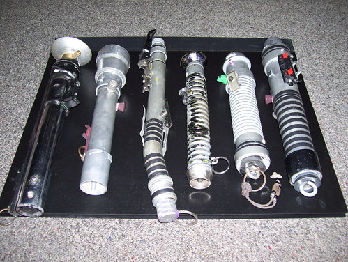 Star Wars props 3light saber collection 1 by broken toys