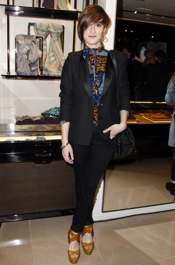 6 P - Yelle at the Burberry Eyewear event in Paris0001