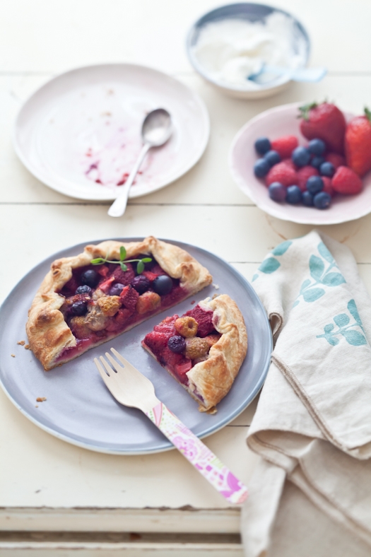 Mixed Berries Galette