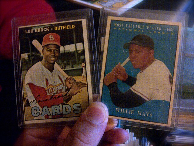 Brock and Mays cards
