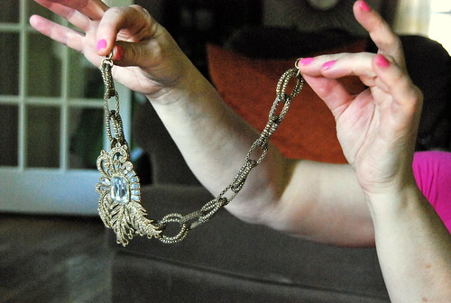 Tori - pendant on necklace