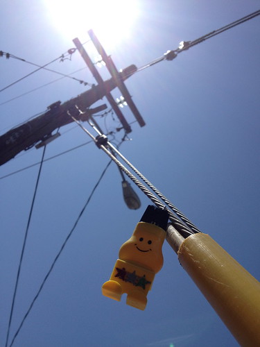Bob on a wire
