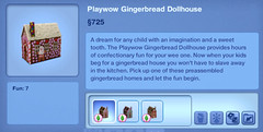 Playwow Gingerbread Dollhouse