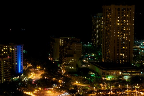Waikiki de nuit