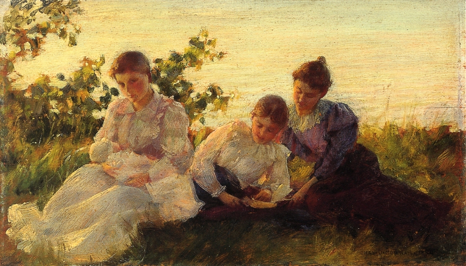 Three Women by Charles Courtney Curran - 1894