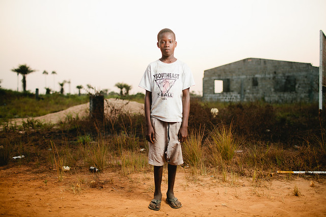 Liberia Boy - strobist