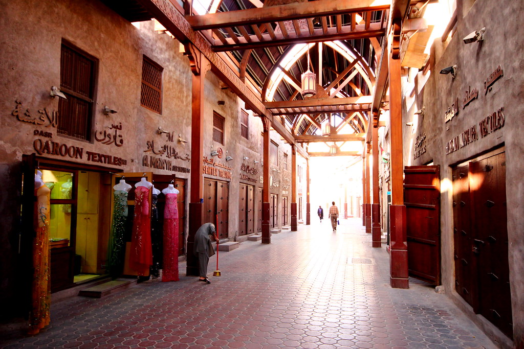 Image result for The Souks around Old Dubai