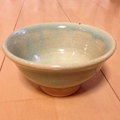 沖縄で作ったお茶碗が来たどー！いいかんじかもよぉ