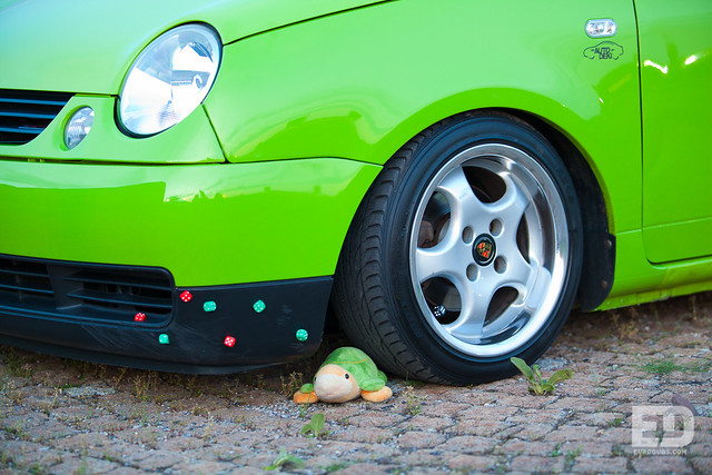 Green Volkswagen Lupo