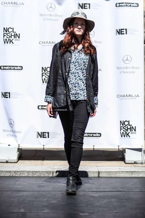 NE1's NFW 2012 - 27th May - Full Barbour Fashion Show-386
