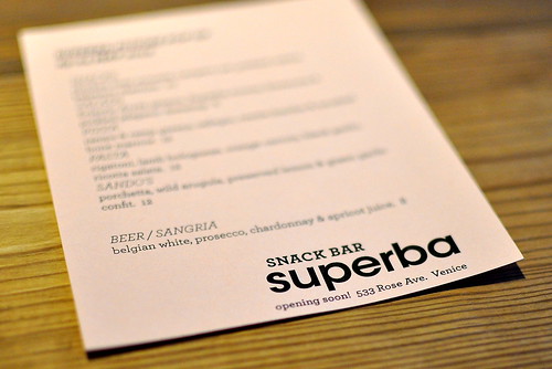 Superba Snack Bar - Los Angeles (Venice)