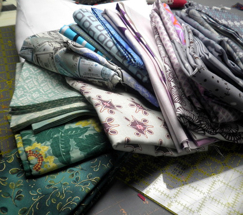 Fabrics for my Brother's Quilt