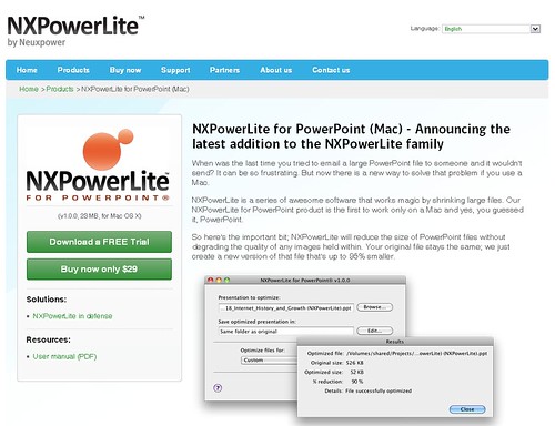 NXPowerLite for Mac