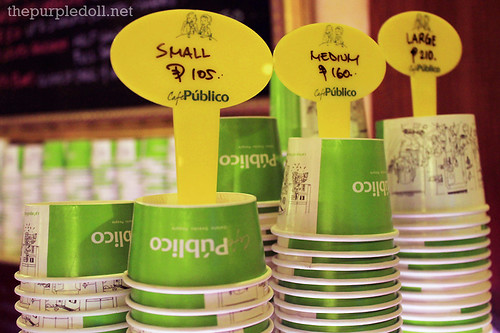 Cafe Publico Gelato Cups