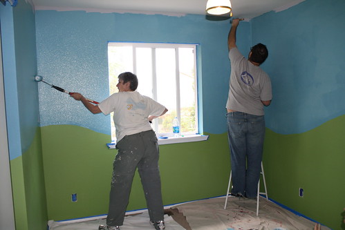 Painting Baby Room 1