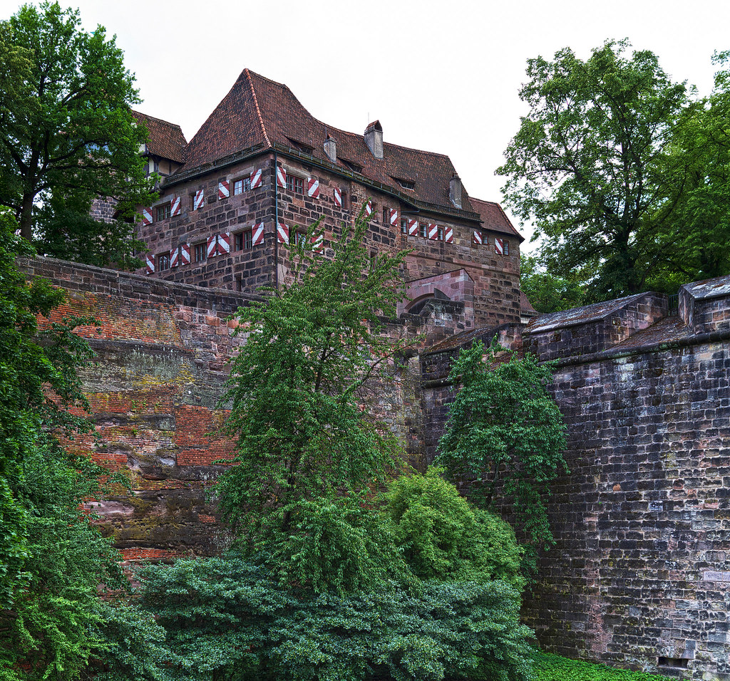 Kaiserburg.Mauer