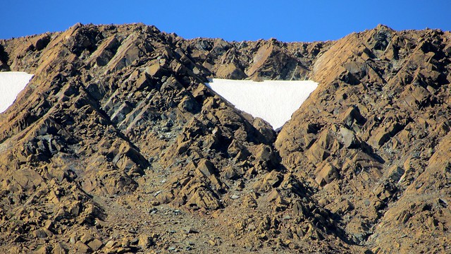Triangular Rocks and Snow