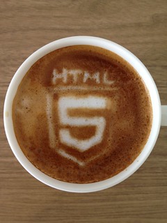 Today's latte, HTML5